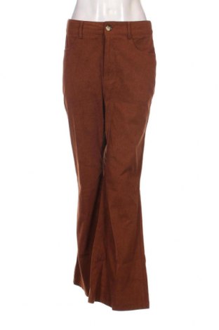 Γυναικείο κοτλέ παντελόνι SHEIN, Μέγεθος M, Χρώμα Καφέ, Τιμή 3,95 €