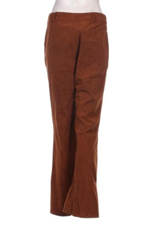 Pantaloni de velvet de femei SHEIN, Mărime M, Culoare Maro, Preț 19,08 Lei