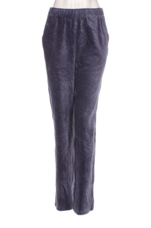 Pantaloni de velvet de femei Sora, Mărime S, Culoare Albastru, Preț 35,29 Lei