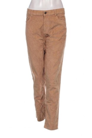 Pantaloni de velvet de femei Tex, Mărime XL, Culoare Bej, Preț 21,94 Lei