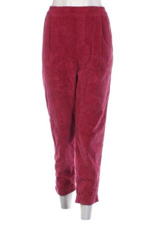 Γυναικείο κοτλέ παντελόνι United Colors Of Benetton, Μέγεθος L, Χρώμα Ρόζ , Τιμή 7,18 €