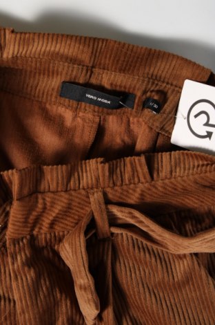 Pantaloni de velvet de femei Vero Moda, Mărime M, Culoare Maro, Preț 19,08 Lei
