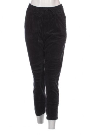 Pantaloni de velvet de femei Zara, Mărime S, Culoare Albastru, Preț 65,79 Lei