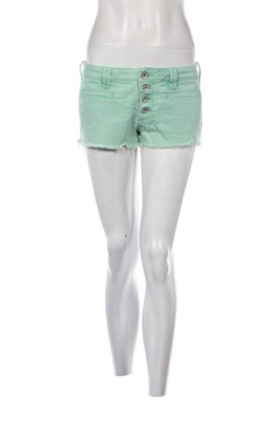Γυναικείο κοντό παντελόνι BullHead, Μέγεθος L, Χρώμα Πράσινο, Τιμή 2,21 €
