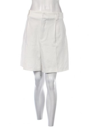 Γυναικείο κοντό παντελόνι Zara, Μέγεθος L, Χρώμα Λευκό, Τιμή 9,28 €