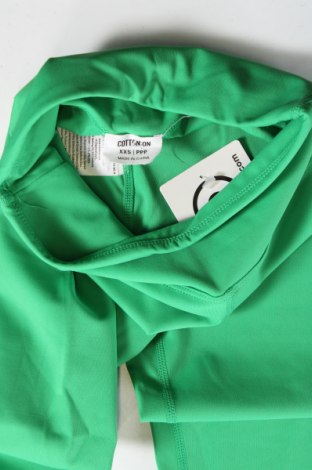 Дамски клин Cotton On, Размер XXS, Цвят Зелен, Цена 21,60 лв.