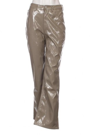 Γυναικείο παντελόνι δερμάτινο JJXX, Μέγεθος M, Χρώμα Γκρί, Τιμή 9,42 €