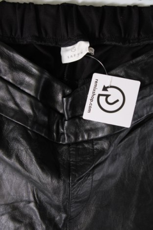Γυναικείο παντελόνι δερμάτινο Kaffe, Μέγεθος XXL, Χρώμα Μαύρο, Τιμή 17,94 €