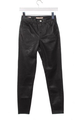 Дамски кожен панталон Levi's, Размер XS, Цвят Черен, Цена 49,00 лв.