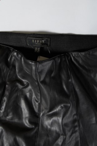 Дамски кожен панталон Lipsy London, Размер L, Цвят Черен, Цена 20,24 лв.