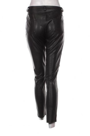 Pantaloni de piele pentru damă Made In Italy, Mărime L, Culoare Negru, Preț 74,00 Lei