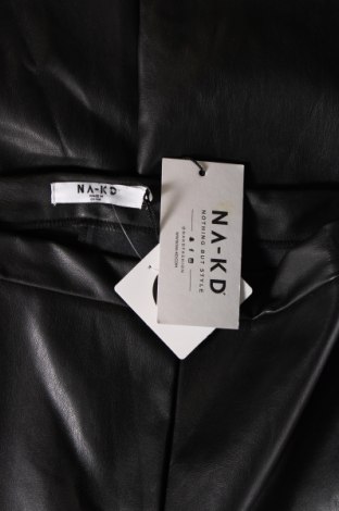 Damen Lederhose NA-KD, Größe M, Farbe Schwarz, Preis 7,18 €