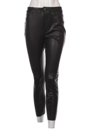 Γυναικείο παντελόνι δερμάτινο ONLY, Μέγεθος M, Χρώμα Μαύρο, Τιμή 8,63 €
