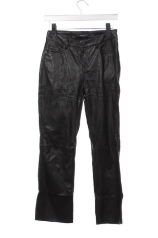 Pantaloni de piele pentru damă Vero Moda, Mărime XS, Culoare Negru, Preț 17,76 Lei