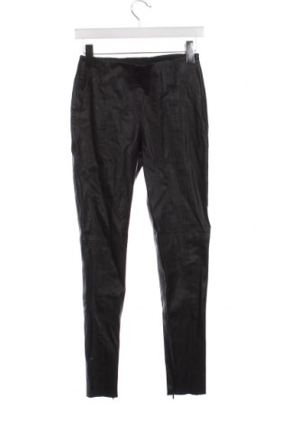 Дамски кожен панталон Zara, Размер S, Цвят Черен, Цена 8,00 лв.