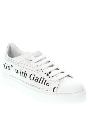 Γυναικεία παπούτσια John Galliano, Μέγεθος 38, Χρώμα Λευκό, Τιμή 151,03 €