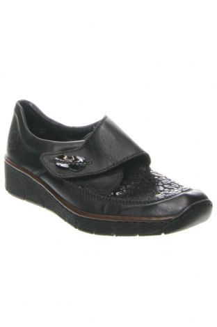 Дамски обувки Rieker, Размер 39, Цвят Черен, Цена 26,40 лв.