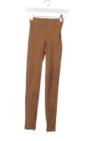 Γυναικείο παντελόνι Bershka, Μέγεθος XS, Χρώμα  Μπέζ, Τιμή 3,77 €