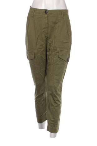 Pantaloni de femei Bershka, Mărime M, Culoare Verde, Preț 95,39 Lei