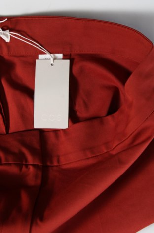 Дамски панталон COS, Размер XL, Цвят Червен, Цена 146,00 лв.