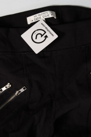 Pantaloni de femei Cache Cache, Mărime S, Culoare Negru, Preț 22,89 Lei
