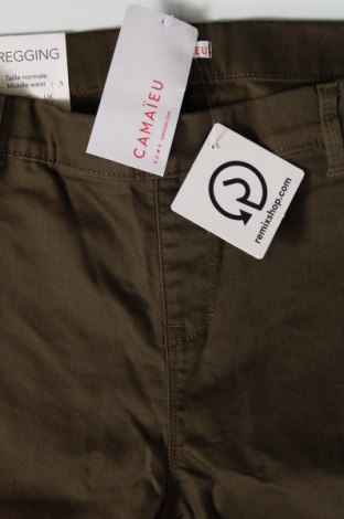Дамски панталон Camaieu, Размер L, Цвят Зелен, Цена 20,70 лв.