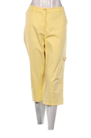 Γυναικείο παντελόνι Canda, Μέγεθος XL, Χρώμα Κίτρινο, Τιμή 9,75 €