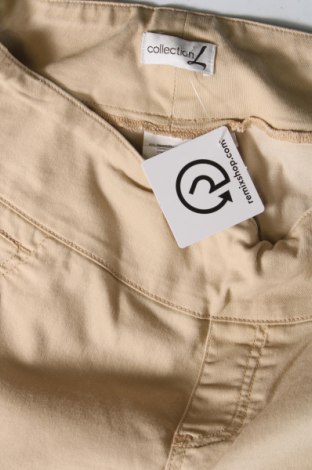 Γυναικείο παντελόνι Collection L, Μέγεθος XL, Χρώμα  Μπέζ, Τιμή 7,50 €
