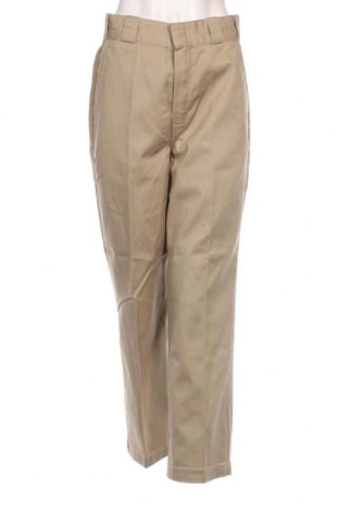 Дамски панталон Dickies, Размер L, Цвят Бежов, Цена 30,45 лв.