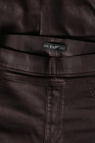 Дамски панталон F&F, Размер S, Цвят Кафяв, Цена 4,93 лв.