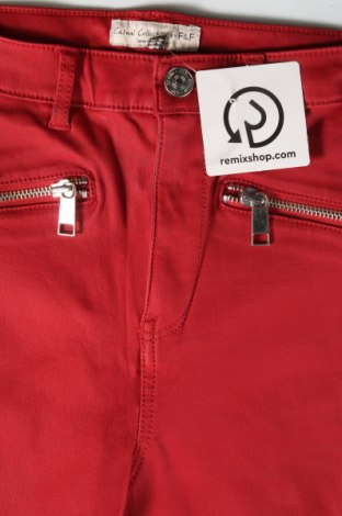 Дамски панталон F&F, Размер S, Цвят Червен, Цена 5,51 лв.