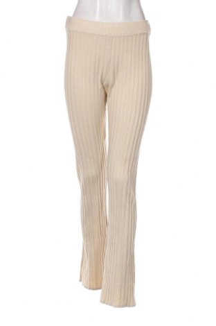 Pantaloni de femei Gina Tricot, Mărime M, Culoare Ecru, Preț 47,96 Lei