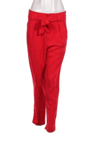 Дамски панталон Gina Tricot, Размер S, Цвят Червен, Цена 20,00 лв.