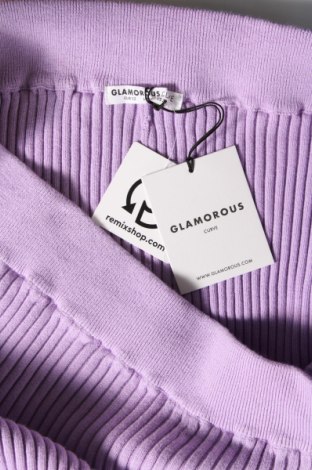 Γυναικείο παντελόνι Glamorous, Μέγεθος 3XL, Χρώμα Βιολετί, Τιμή 8,07 €