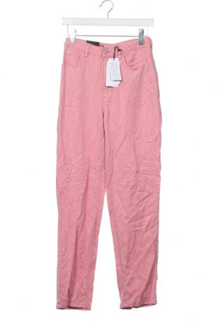 Дамски панталон Guess, Размер XS, Цвят Розов, Цена 57,00 лв.