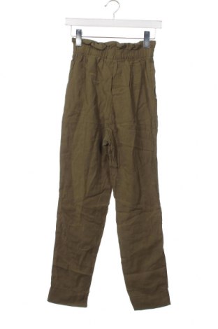 Pantaloni de femei H&M, Mărime XS, Culoare Verde, Preț 17,17 Lei