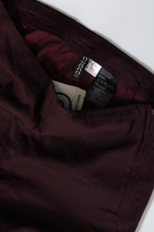 Дамски панталон H&M Divided, Размер M, Цвят Червен, Цена 6,67 лв.