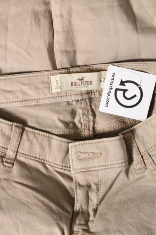 Дамски панталон Hollister, Размер M, Цвят Бежов, Цена 6,38 лв.