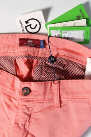Pantaloni de femei La Martina, Mărime L, Culoare Roz, Preț 125,66 Lei