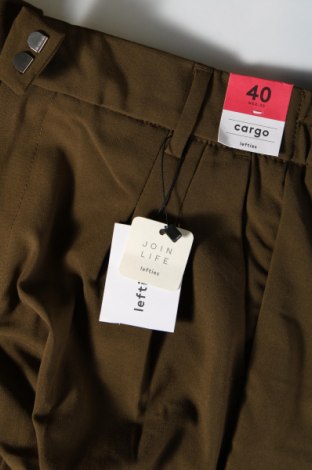 Дамски панталон Lefties, Размер M, Цвят Зелен, Цена 14,72 лв.