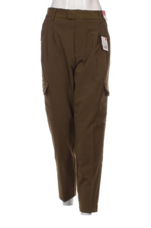 Pantaloni de femei Lefties, Mărime M, Culoare Verde, Preț 37,83 Lei