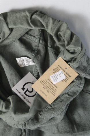 Pantaloni de femei Lin Passion, Mărime L, Culoare Verde, Preț 259,34 Lei