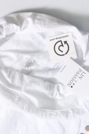 Дамски панталон Lin Passion, Размер M, Цвят Бял, Цена 146,00 лв.