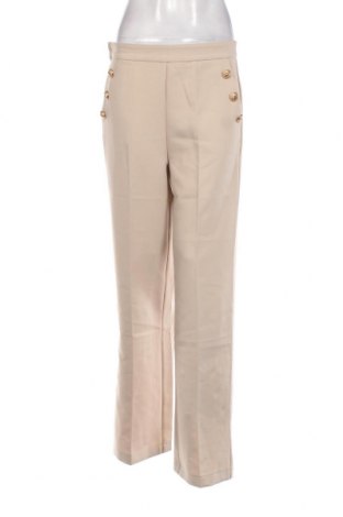 Pantaloni de femei Lulumary, Mărime M, Culoare Bej, Preț 207,89 Lei