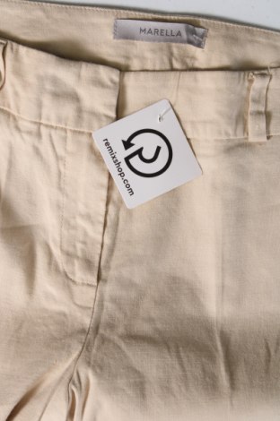 Γυναικείο παντελόνι Marella, Μέγεθος M, Χρώμα  Μπέζ, Τιμή 51,53 €