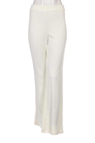 Γυναικείο παντελόνι Monki, Μέγεθος XL, Χρώμα Εκρού, Τιμή 13,89 €