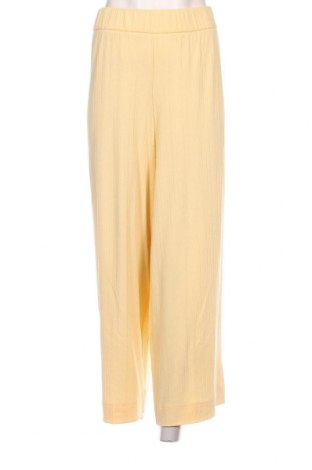 Дамски панталон Monki, Размер L, Цвят Жълт, Цена 13,72 лв.