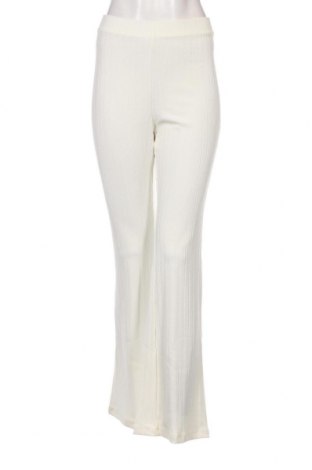 Γυναικείο παντελόνι Monki, Μέγεθος L, Χρώμα Εκρού, Τιμή 15,16 €