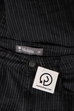 Γυναικείο παντελόνι Multiblu, Μέγεθος M, Χρώμα Μαύρο, Τιμή 13,03 €
