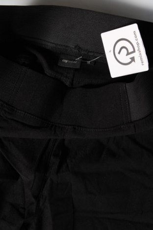 Дамски панталон My Wear, Размер M, Цвят Черен, Цена 6,96 лв.